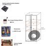 Furniture Removals Van / Truck Storage Cabinet on Castors with Accessories. Image 2