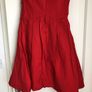 Lovely red dress size 10 Image 3