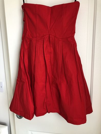 Lovely red dress size 10
