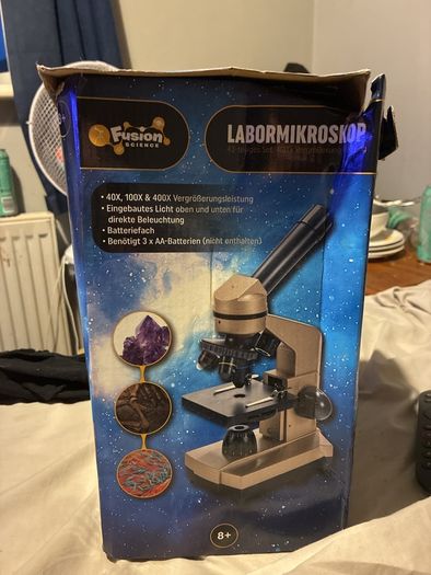 Beginner Science Microscope Set (400x Magnification)