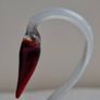 Hand Blown Glass Bird figurine Image 4