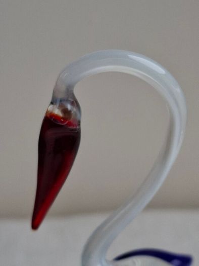 Hand Blown Glass Bird figurine