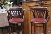 Pair of Vintage Bentwood Bar Stools