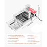 Commercial Automatic Donuts Machine, 4 Rows Donuts Making Equipment, 240 pcs/hour Electric High Power Doughnut Maker, Stainless Steel Frying Auto Fryer, with Intelligent Control Image 2