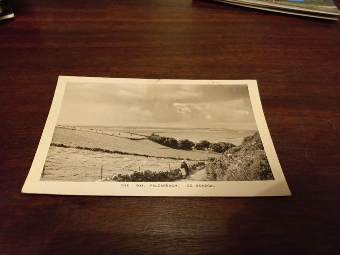 Vintage Postcard The Bay Falcarragh Co. Donegal