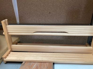 IKEA Mela Wooden Craft Paper Roll Dispenser. As new.