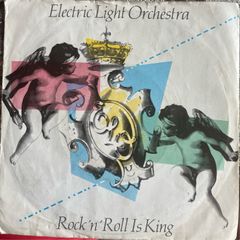 ELO Rock n roll is king picture sleeve vinyl record single in vg+ condition