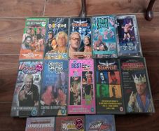 wrestling vhs tapes