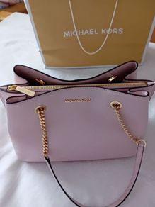 Michael Kors - Teagan Large Satchel Bag - Powder Blush Pink - BNWT RRP 275