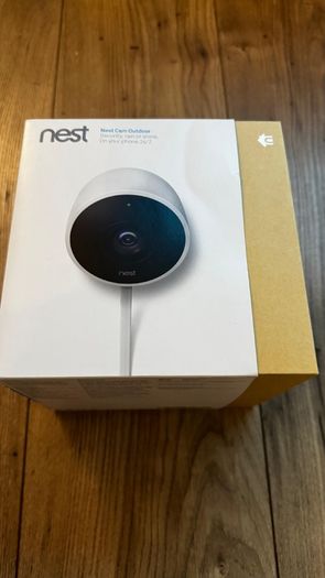 Nest Cam Outdoor. Unused, Box Opened