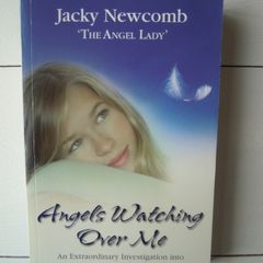Angels watching Over Me, Jacky Newcomb, Paperback book,Angels, Spiritual