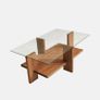 Evila Originals Solid Wood Coffee Table Image 3