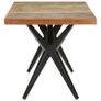 Dining Table 160x80x76 cm Solid Reclaimed Wood Image 4