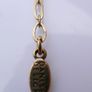 Vintage PILGRIM - FAVOURITES 3 Charm Necklace Brown & Gold BNWT Image 5