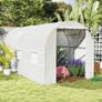 4.5Lx2Wx2H m Walk-in Greenhouse-White Image 2