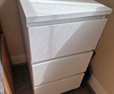 Chests of 3 drawers MALM