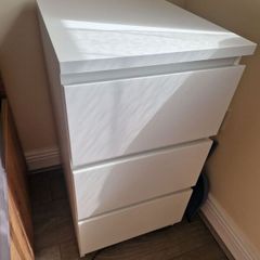Chests of 3 drawers MALM