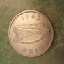 Ireland 1962 Half Crown. Free Post Image 3