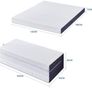 Double folding Matress with cover. Size 135 by 190 Image 2