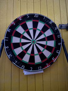 dart board + dart rog