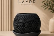 Modern 3D Printed Decorative Plant Pot