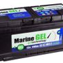 Gel battery, 140 Ah, boat battery, 12 V, supply battery, starter battery. Image 3