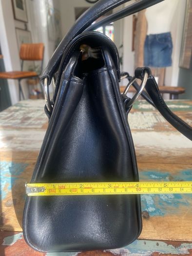 Vintage Chesneau Black Leather Bag