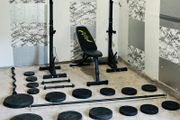 Adjustable Rack Bench Weights Barbell Dumbbells