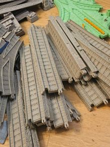Thomas the Tank engine track sections.