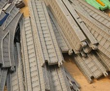 Thomas the Tank engine track sections.