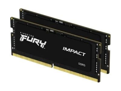 Kingston Fury Impact 32gb 2x16gb Ddr5 4800mt/s Sodimm Laptop Ram