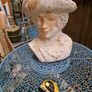 Vintage Bust Sculpture Image 5