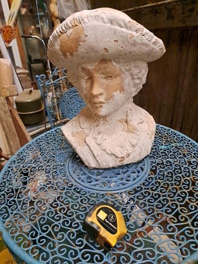 Vintage Bust Sculpture