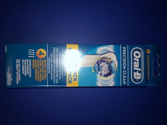 Oral B brush heads precision clean