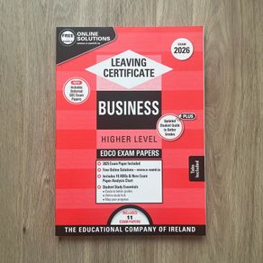 Leaving Certificate Business Higher Level Edco Exam Papers 2026 Edition