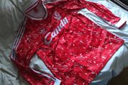 Retro long sleeve Liverpool Jersey XL