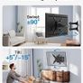 TV Wall Bracket for 13 to 42 inch TVs, Swivels Tilts TV Wall Mount for Flat & Curved Tv Image 7