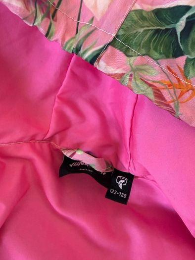Beautiful floral raincoat