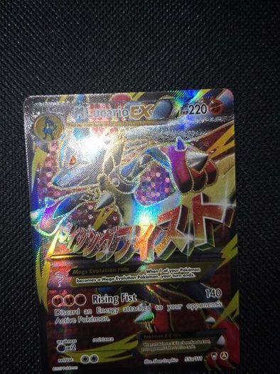 Pokemon Card : Mega Lucario ex 55a