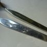Pair Vintage Norwegian Hallmarked Sterling Silver 925 White Enamel Coffee Spoons. Excellent Condition. Image 3