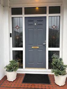 Composite front door