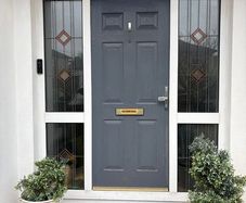 Composite front door