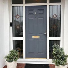 Composite front door