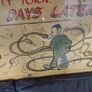 Wooden industrial safety sign Image 2