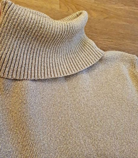 Zara Gorgeous Gold Knit Girl's Jumper Age 10 Yr