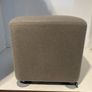 Square poof with Legs (1 small mark ) furniture Image 4