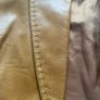 Banana Republic Tan Leather Jacket Size Uk10 Image 3