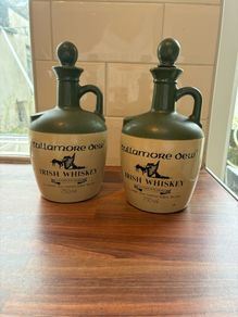 Tullamore dew whiskey decanter empty