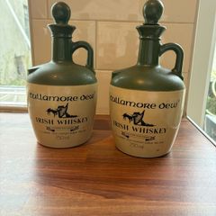 Tullamore dew whiskey decanter empty