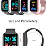 Smartwatch Men Women Smart Watch Y68 Fitness Tracker Sports Heart Rate Monitor Bluetooth Wristwatch for Apple IOS Android Image 3
